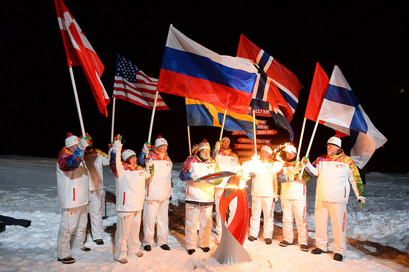 olympicfire05 Самые яркие моменты путешествия Олимпийского огня 2014, глазами иностранных журналистов