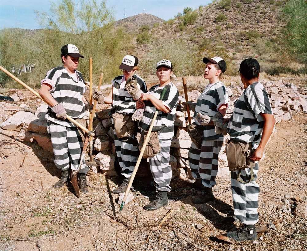 Usprisoners19 Скованные одной цепью: арестантские будни женщин заключенных в одной из тюрем США
