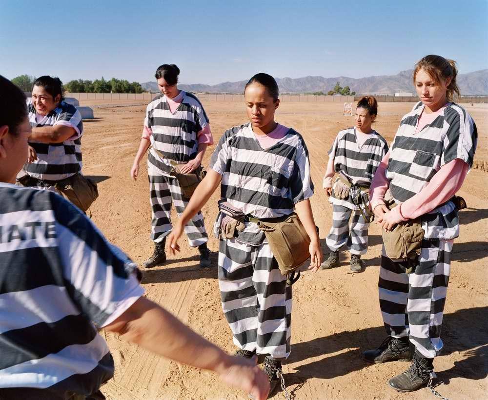 Usprisoners23 Скованные одной цепью: арестантские будни женщин заключенных в одной из тюрем США