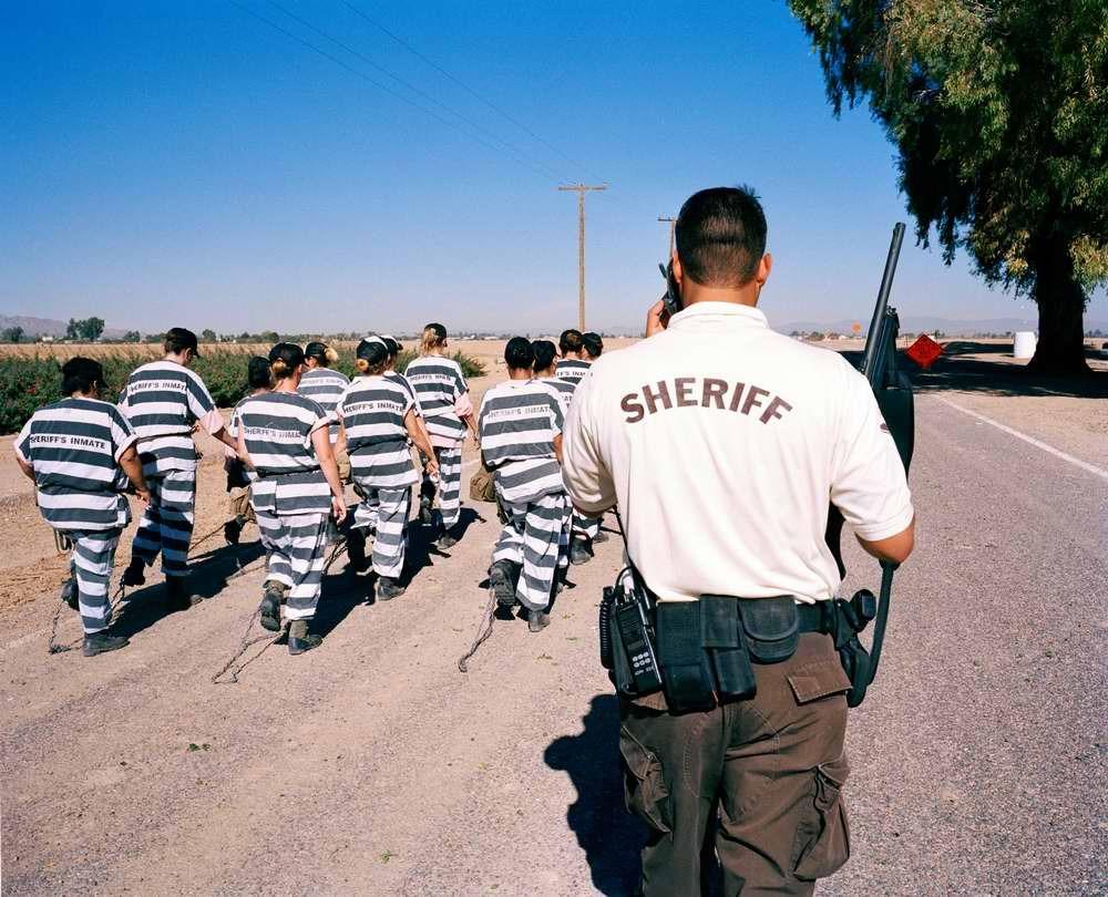 Usprisoners29 Скованные одной цепью: арестантские будни женщин заключенных в одной из тюрем США