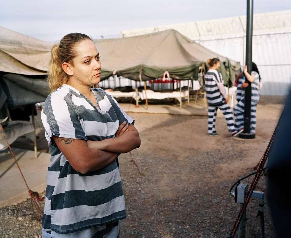 Usprisoners35 Скованные одной цепью: арестантские будни женщин заключенных в одной из тюрем США