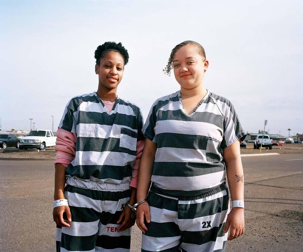 Usprisoners38 Скованные одной цепью: арестантские будни женщин заключенных в одной из тюрем США