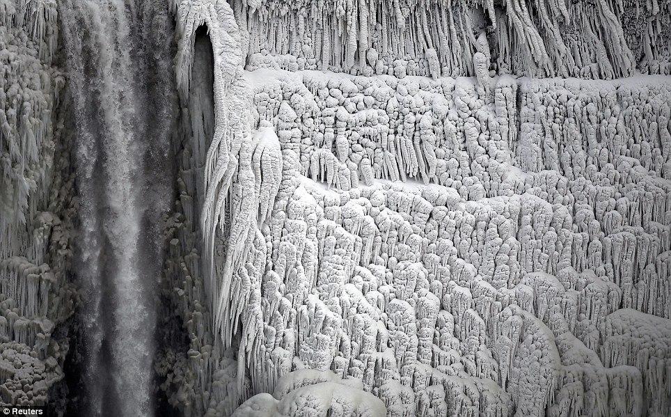 article 0 1A81C4FB00000578 191 964x599 10 завораживающих фото замерзшего Ниагарского водопада