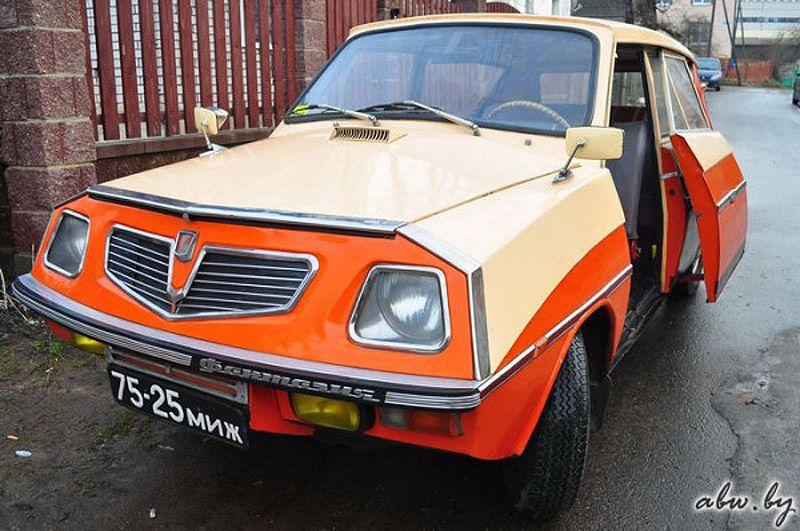 fantazy00 Белорусский пенсионер колесит на самодельном автомобиле Фантазия
