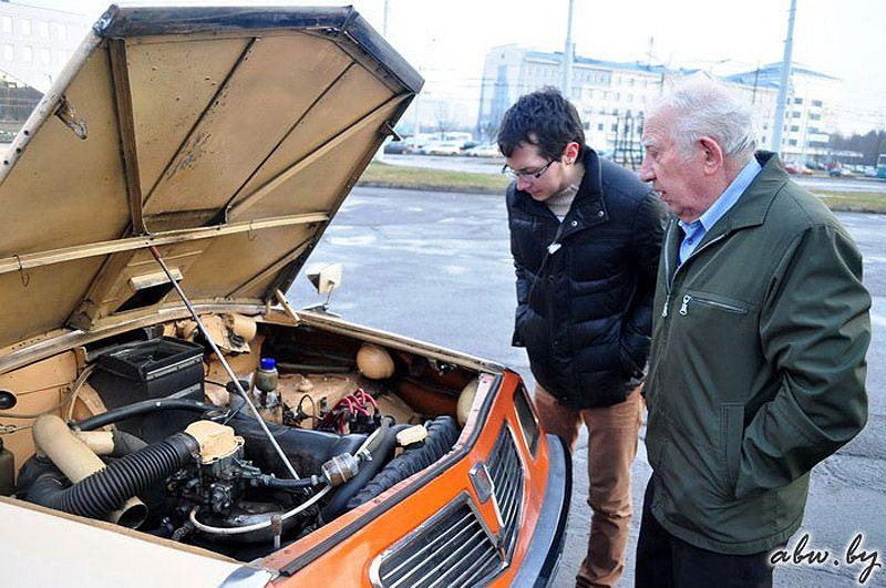 fantazy20 Белорусский пенсионер колесит на самодельном автомобиле Фантазия