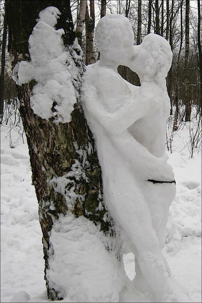 snowmen18 Такие разные снеговики