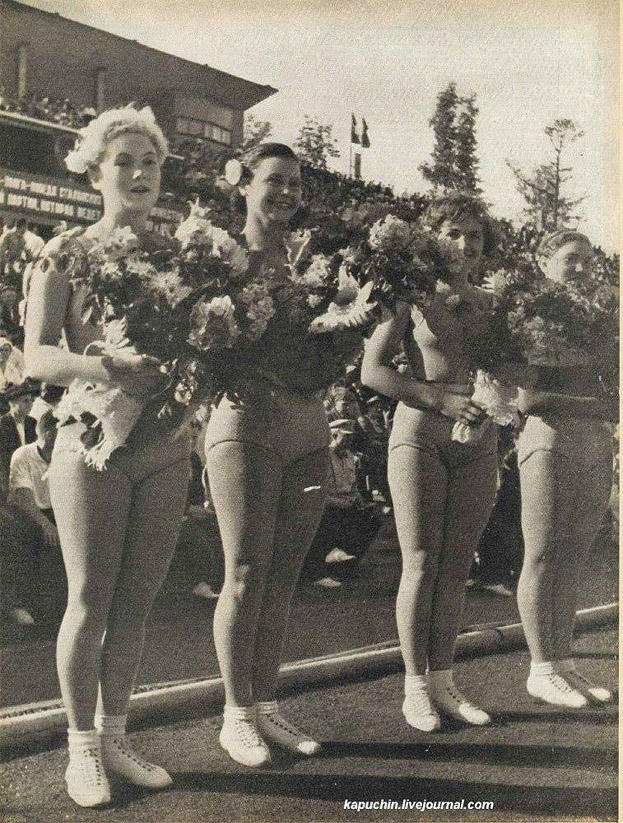 sovietgymnasts02 Спортсменки, комсомолки, красавицы 1930 х