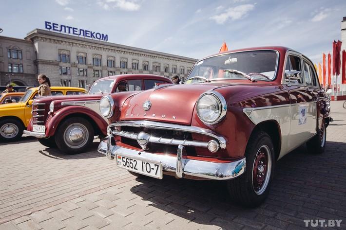 RetroAuto58 Ретропарад в седьмой раз собрал любителей автомобильной классики в Минске