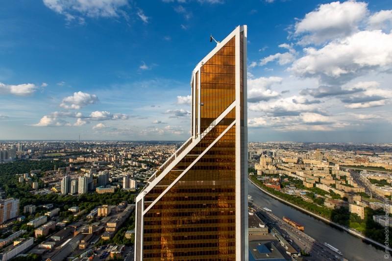Federationtower07 800x533 Виды Москвы с 75 этажа строящейся башни «Федерация» ММДЦ
