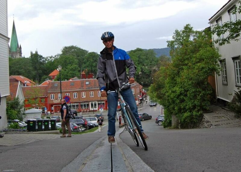 Подъемник для велосипедистов в Норвегии - фото 1