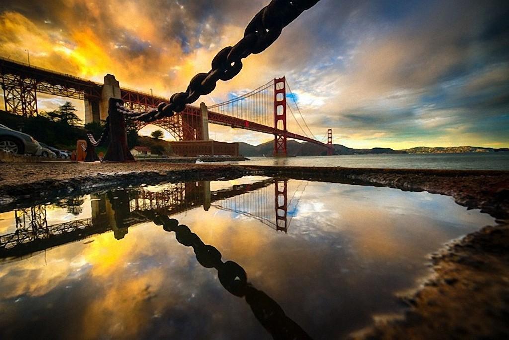 GoldenGate08 Золотые Ворота — самый фотографируемый мост в мире