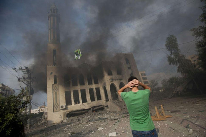 IsraelGazaConflict02 27 шокирующих фото арабо израильского конфликта