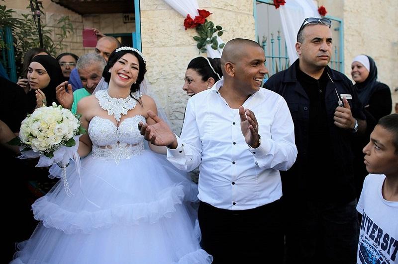 Arab and Jewish wedding has led to mass protests
