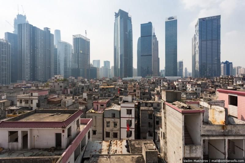  Гуанчжоу: Крыши и трущобы