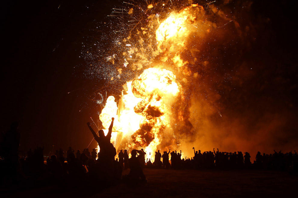 burningman24 Фестиваль Burning Man — 2014 в Неваде