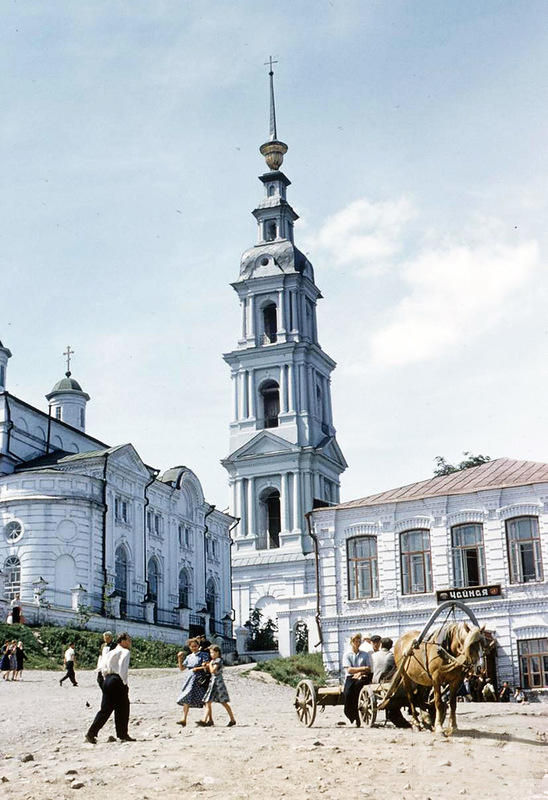  От Москвы до Астрахани: цветные фотографии 1958 года