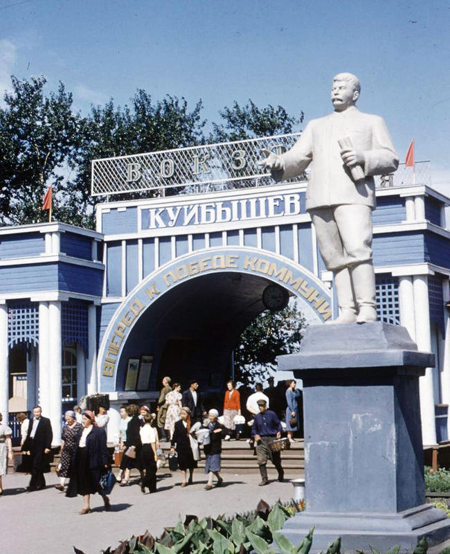  От Москвы до Астрахани: цветные фотографии 1958 года