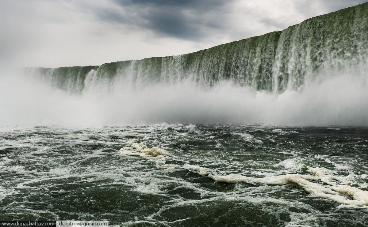 Niagaraoutside10 Ниагарский водопад. Вид изнутри