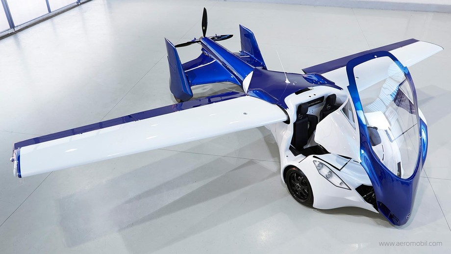  Ключ поверни и полетели: летающий автомобиль AeroMobil 3.0