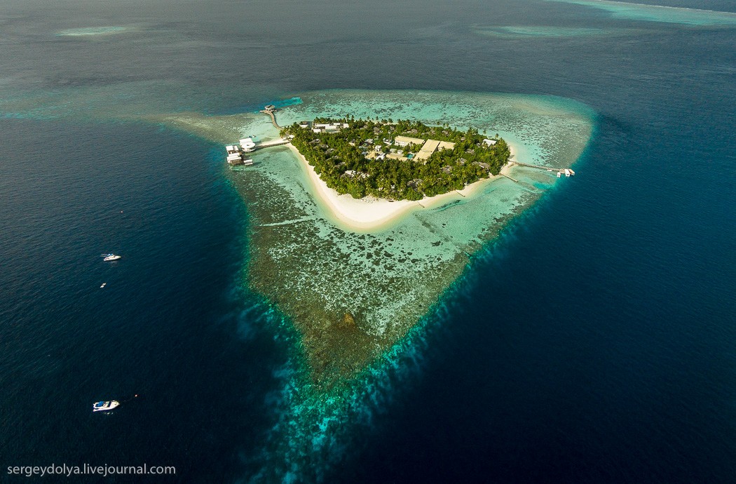 Maldives01 Мальдивы с высоты птичьего полета