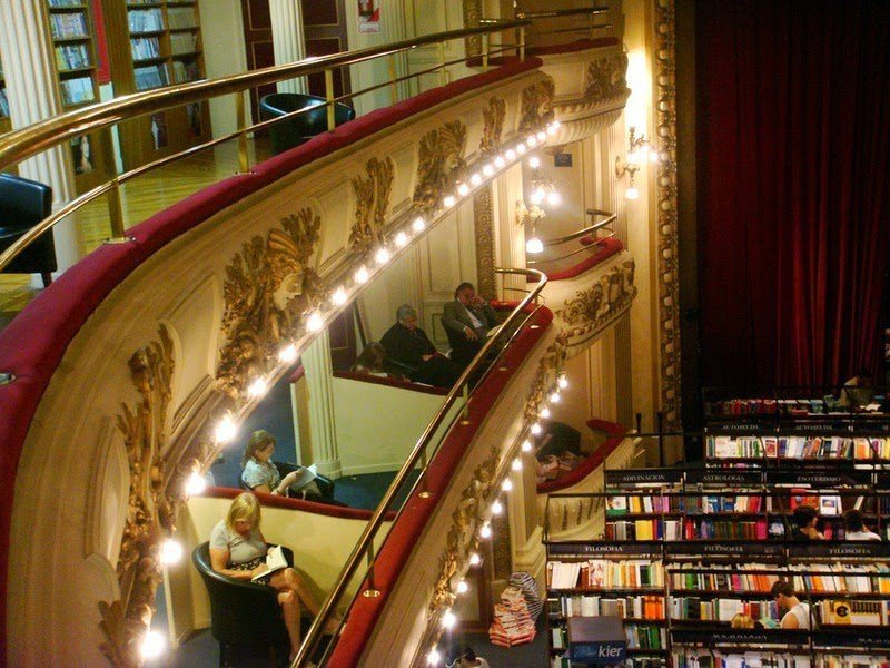 ElAteneoGrandSplendid08 El Ateneo Grand Splendid — самый красивый книжный магазин