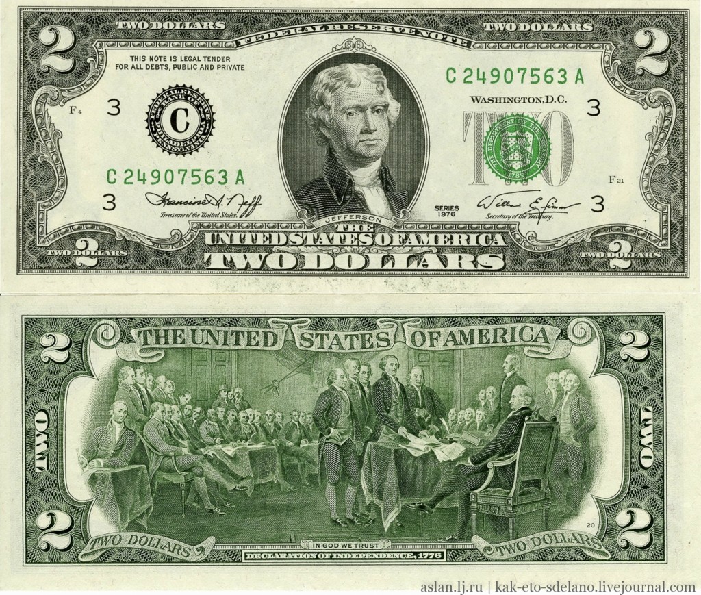 dollars20 Как производят доллары США