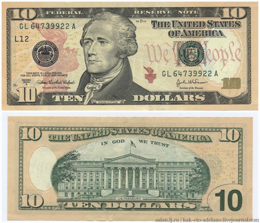 dollars22 Как производят доллары США
