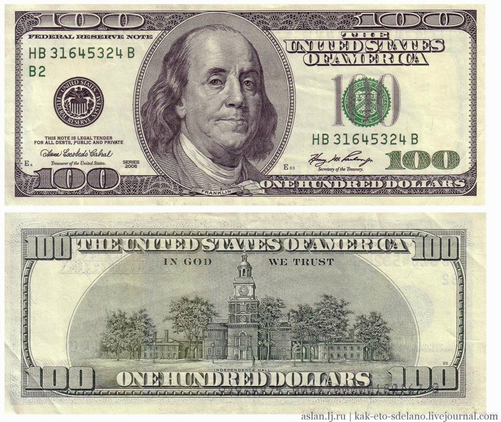 dollars25 Как производят доллары США