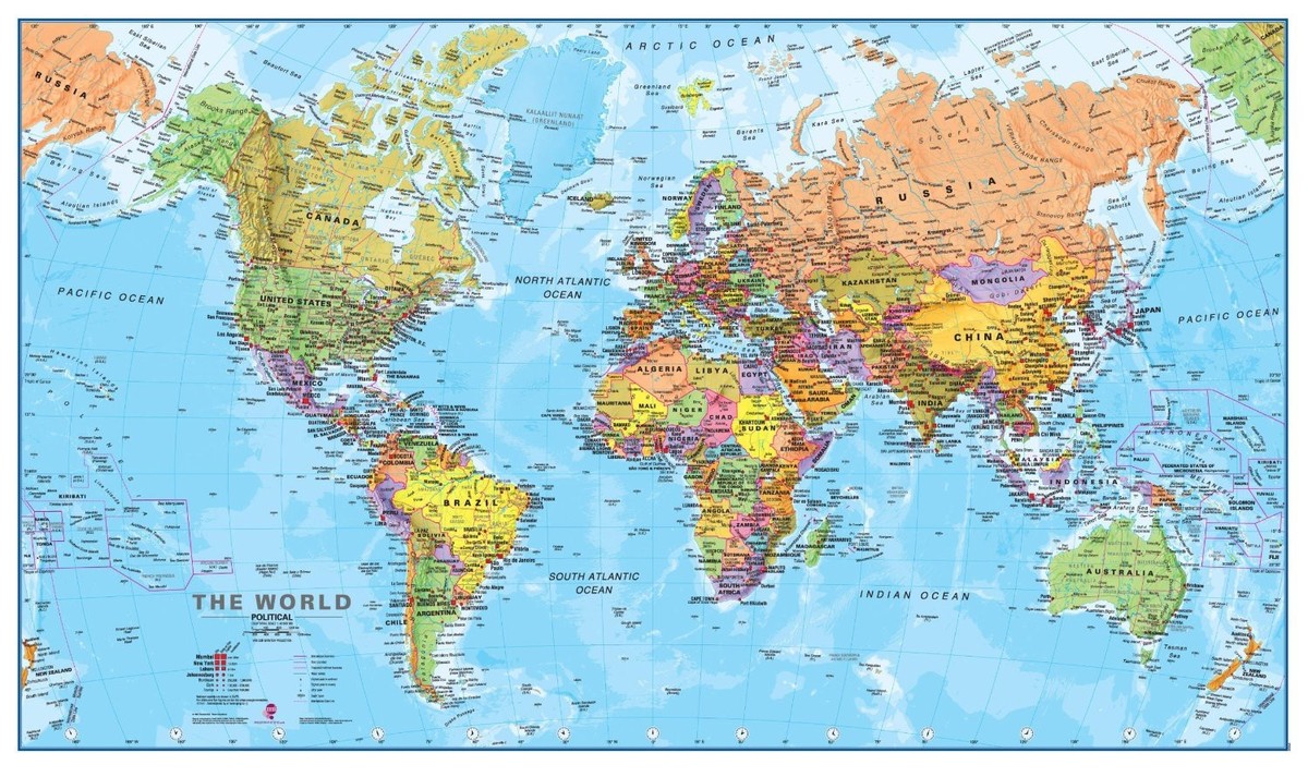 worldmaps02 Карты мира?—?как они выглядят в разных странах