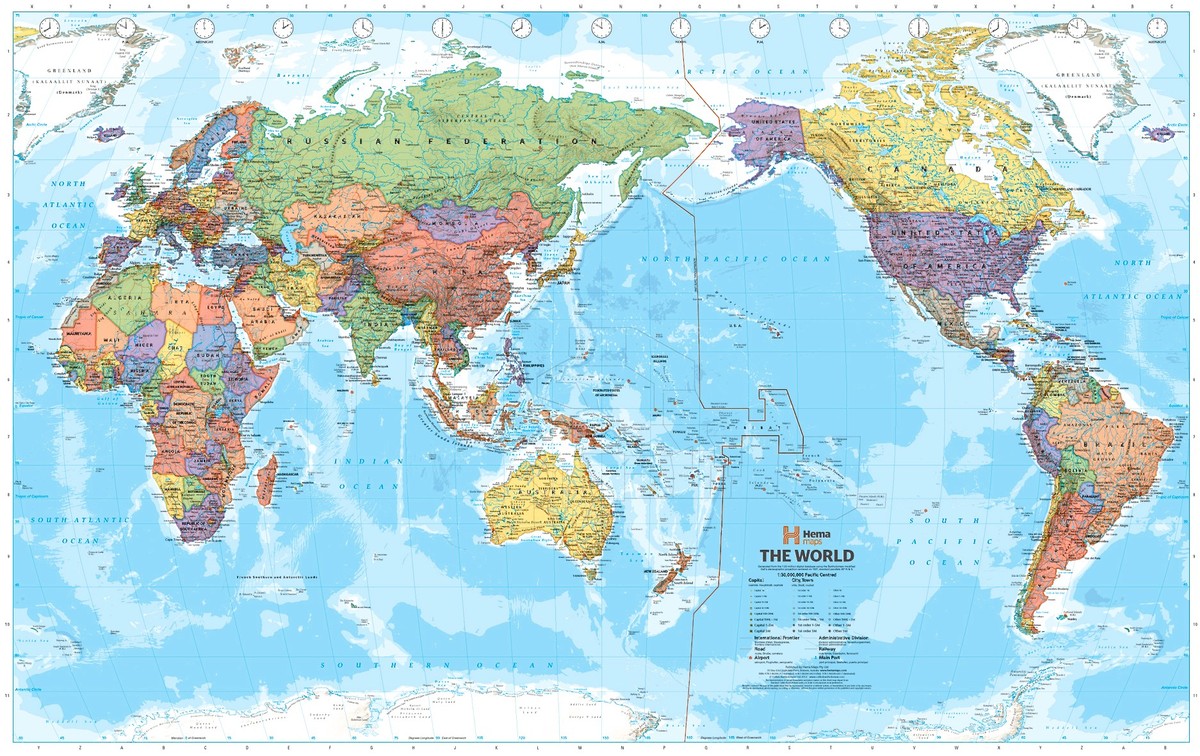 worldmaps04 Карты мира?—?как они выглядят в разных странах