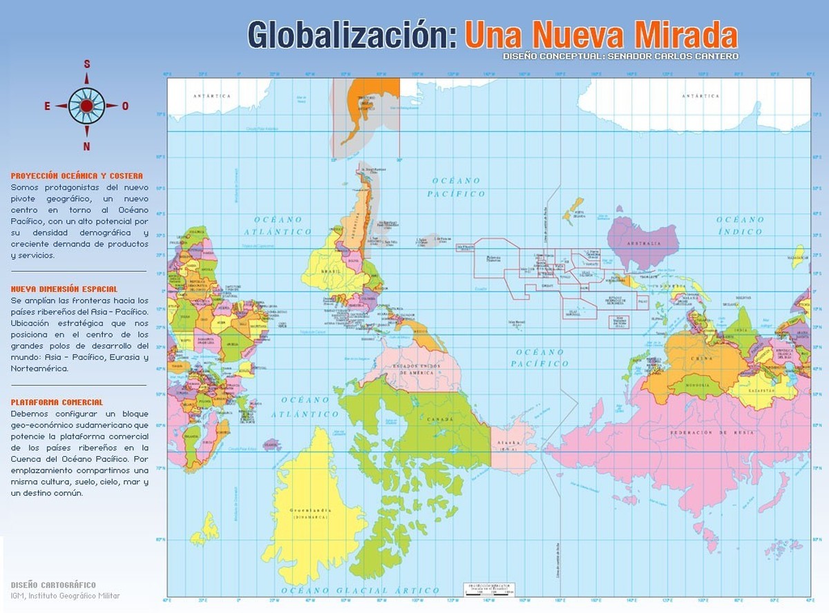 worldmaps07 Карты мира?—?как они выглядят в разных странах