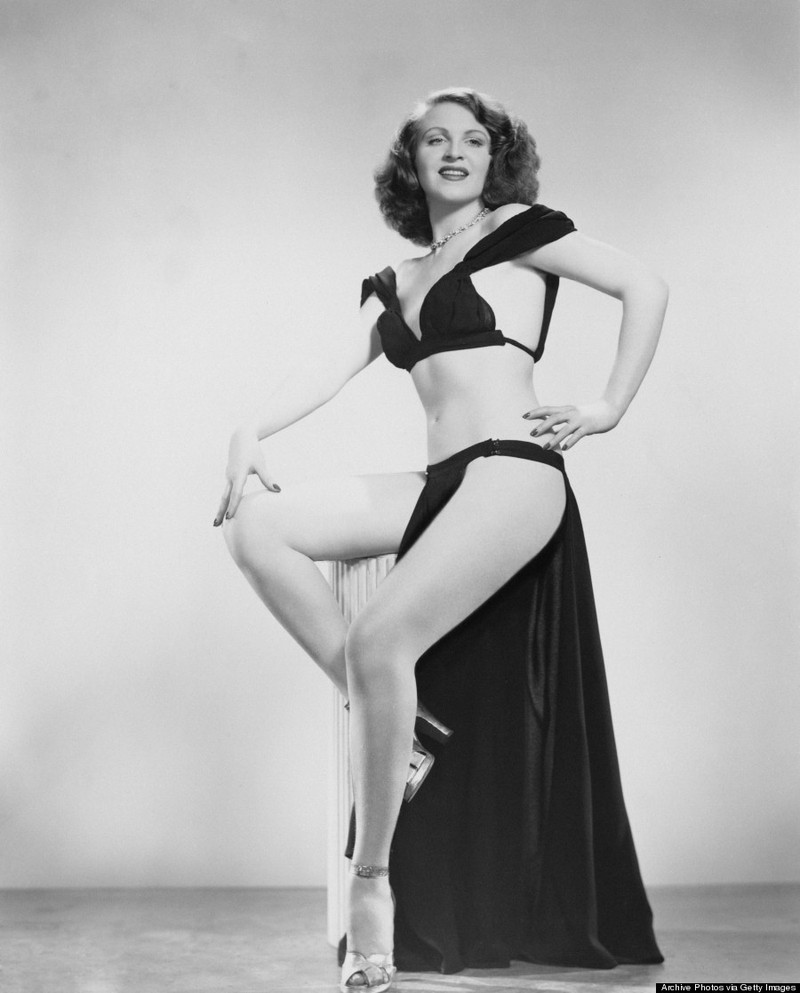 burlesque02 Краткая, но потрясающая история бурлеска в 1950 х годах