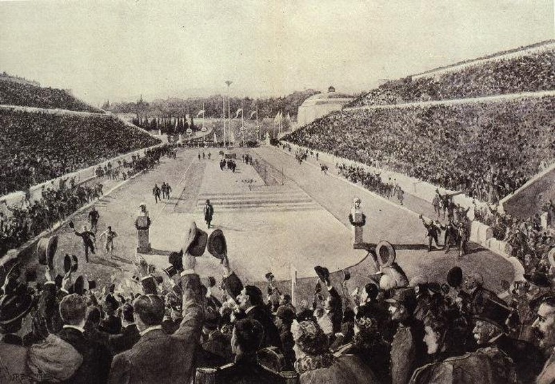 Мраморный стадион первых Олимпийских игр. ФОТО