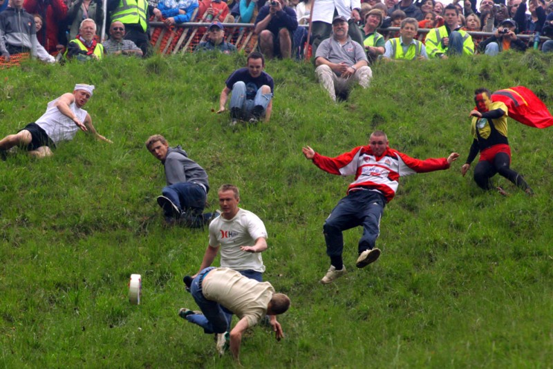 Фотография: Сырные гонки в Глостере №1 - BigPicture.ru