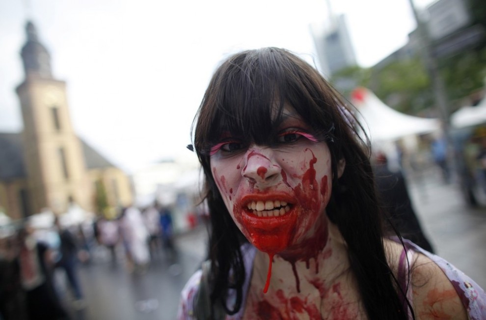 Фотография: Зомби-парад во Франкфурте №3 - BigPicture.ru