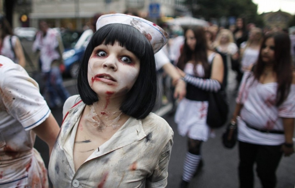 Фотография: Зомби-парад во Франкфурте №10 - BigPicture.ru