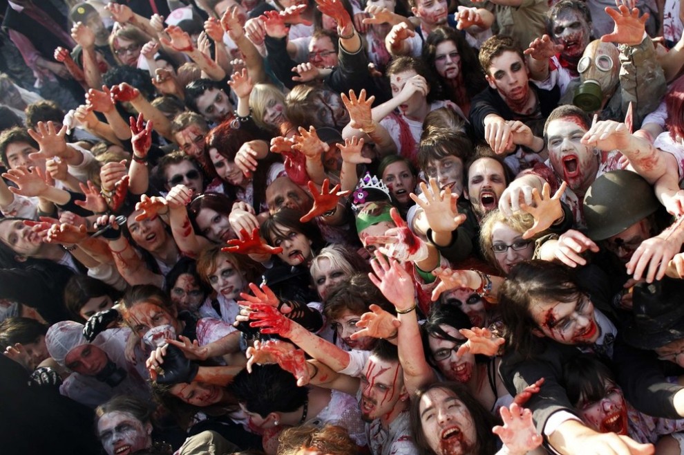 Фотография: Зомби-парад во Франкфурте №5 - BigPicture.ru
