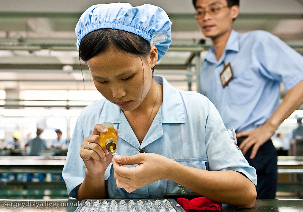 Фотография: Рабочие на китайских заводах (Часть 2) №14 - BigPicture.ru