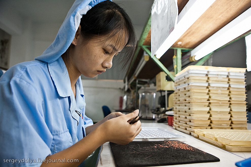 Фотография: Рабочие на китайских заводах (Часть 2) №23 - BigPicture.ru