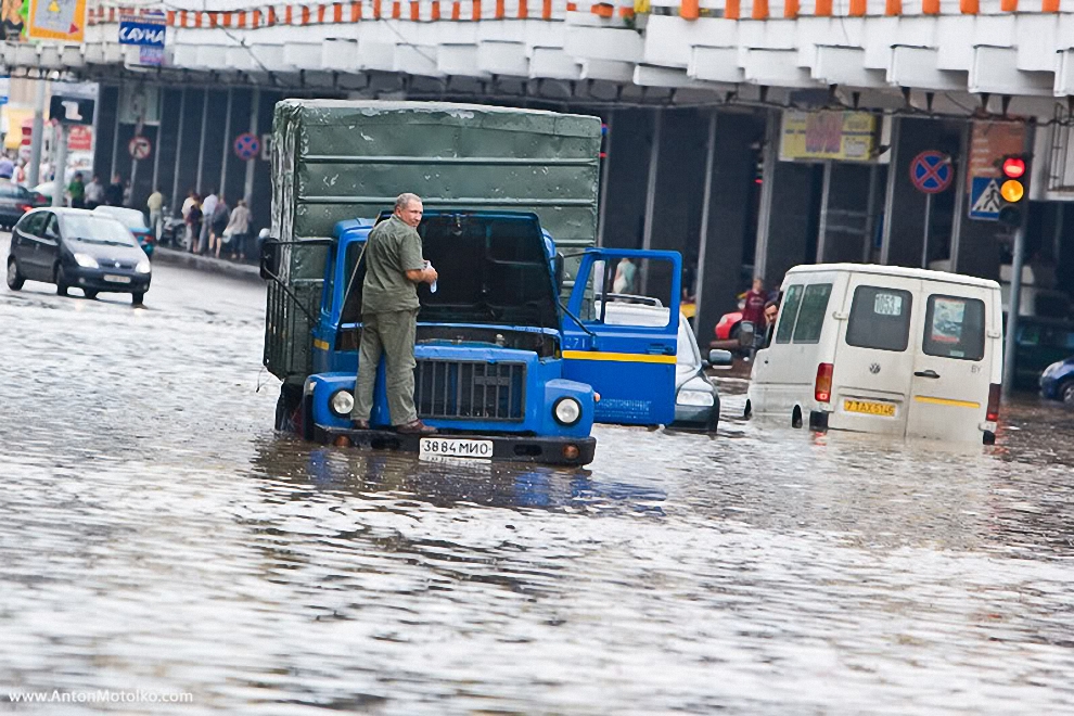 Фотография: Новый потоп в Минске 24 июля 2009 года №22 - BigPicture.ru