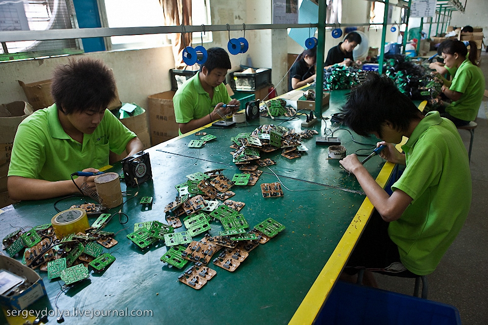 Фотография: Рабочие на китайских заводах (Часть 1) №27 - BigPicture.ru