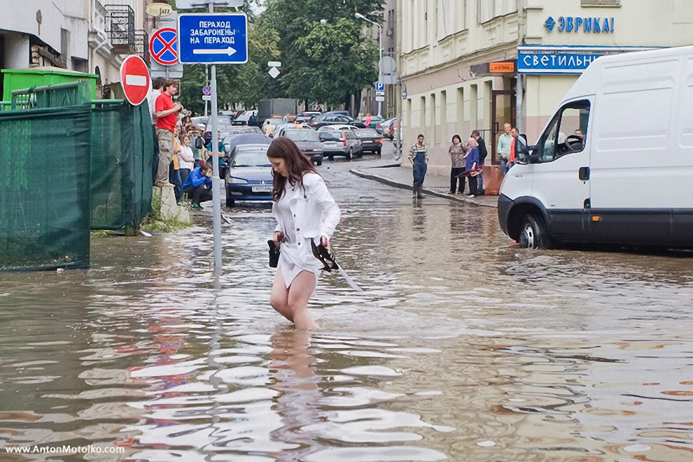 Фотография: Новый потоп в Минске 24 июля 2009 года №29 - BigPicture.ru