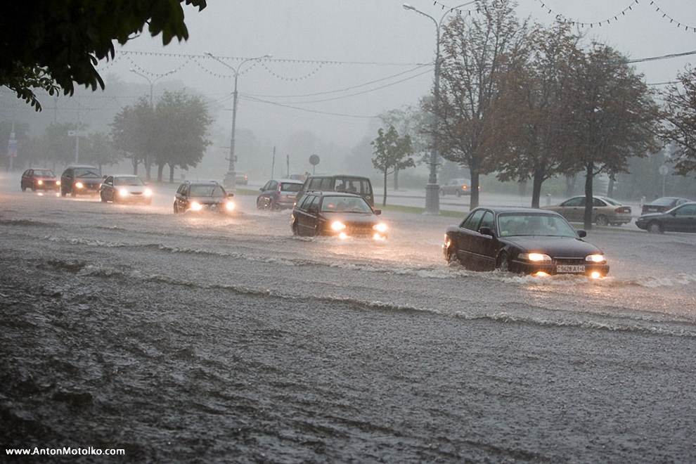 Фотография: Новый потоп в Минске 24 июля 2009 года №33 - BigPicture.ru