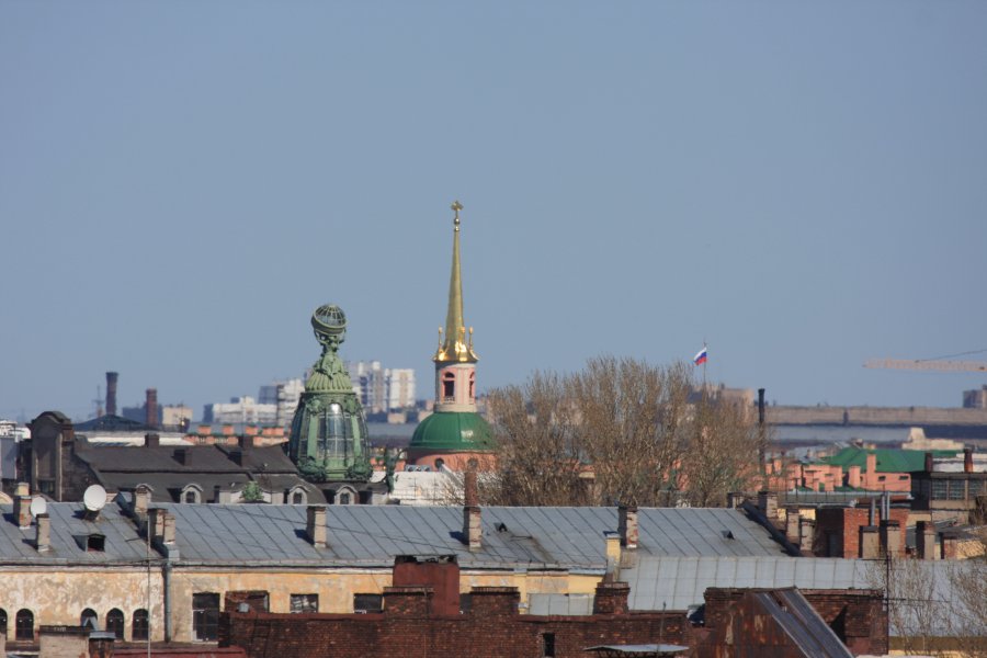 Фотография: Фотопрогулка по крышам Петербурга (Часть 2) №7 - BigPicture.ru