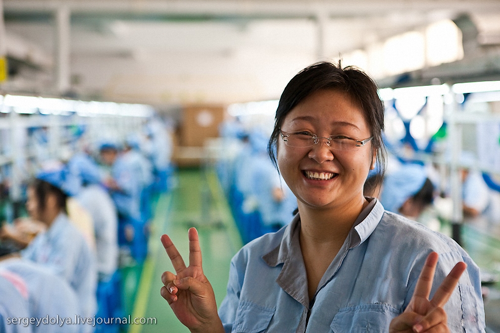Фотография: Рабочие на китайских заводах (Часть 2) №8 - BigPicture.ru