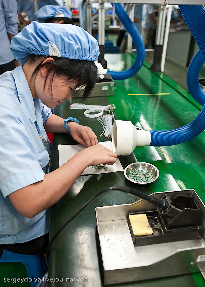 Фотография: Рабочие на китайских заводах (Часть 2) №9 - BigPicture.ru
