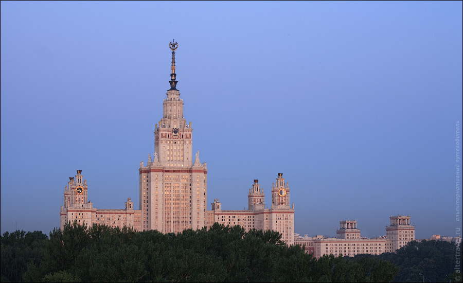 Фотография: Рассвет над Москвой №4 - BigPicture.ru
