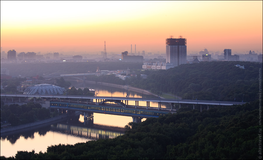Фотография: Рассвет над Москвой №5 - BigPicture.ru