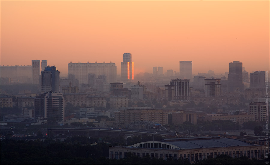Фотография: Рассвет над Москвой №18 - BigPicture.ru
