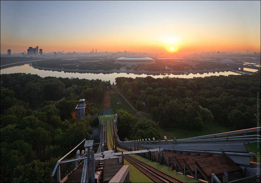 Фотография: Рассвет над Москвой №19 - BigPicture.ru